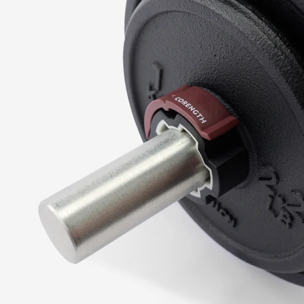 Kit haltère de musculation 10 kg avec disque de fonte à 80 % recyclée