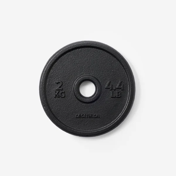 Kit haltère de musculation 10 kg avec disque de fonte à 80 % recyclée