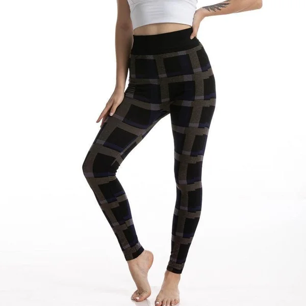 Legging Bohème Plaid