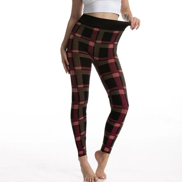 Legging Bohème Plaid