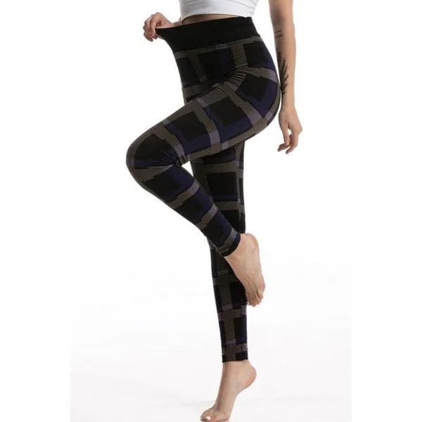 Legging Bohème Plaid