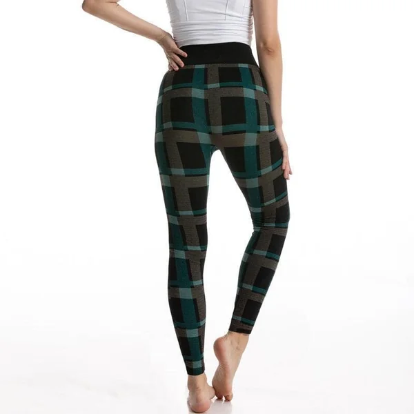 Legging Bohème Plaid