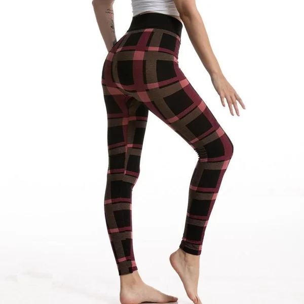 Legging Bohème Plaid
