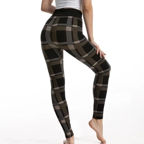 Legging Bohème Plaid