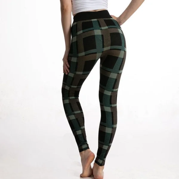 Legging Bohème Plaid