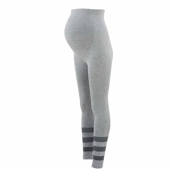 Legging de grossesse sport - Gris Cache Coeur