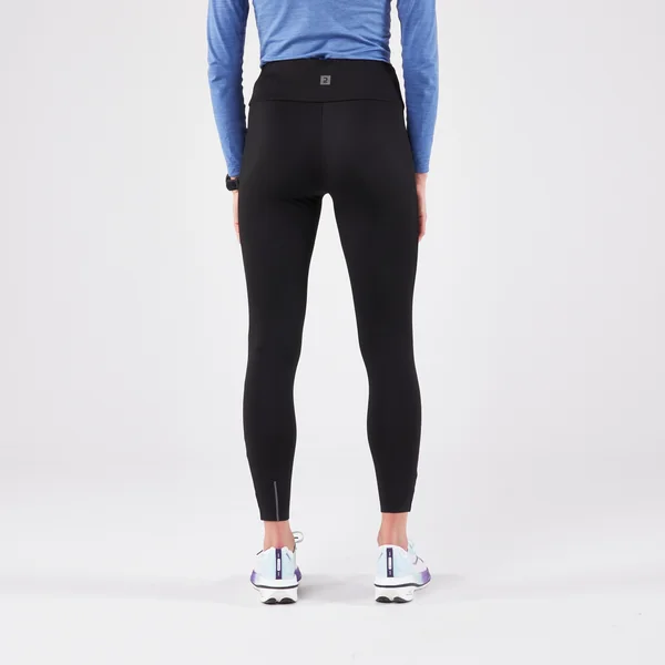 Legging de running chaud femme - KIPRUN Run 100 Warm Noir