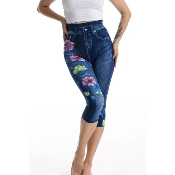 Legging En Denim