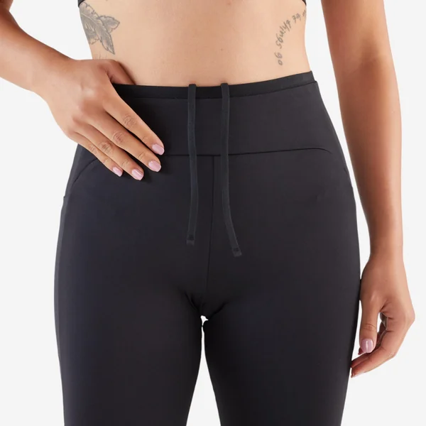 Legging running Femme - KIPRUN Run 500 Confort noir