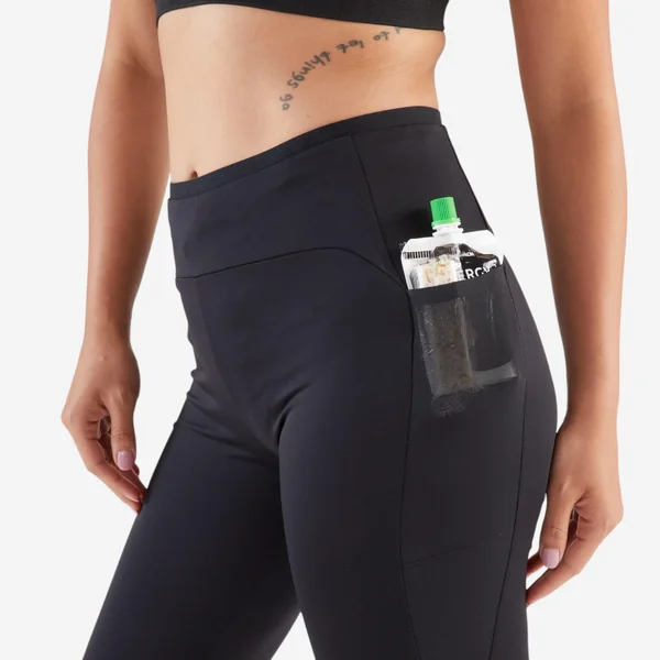 Legging running Femme - KIPRUN Run 500 Confort noir