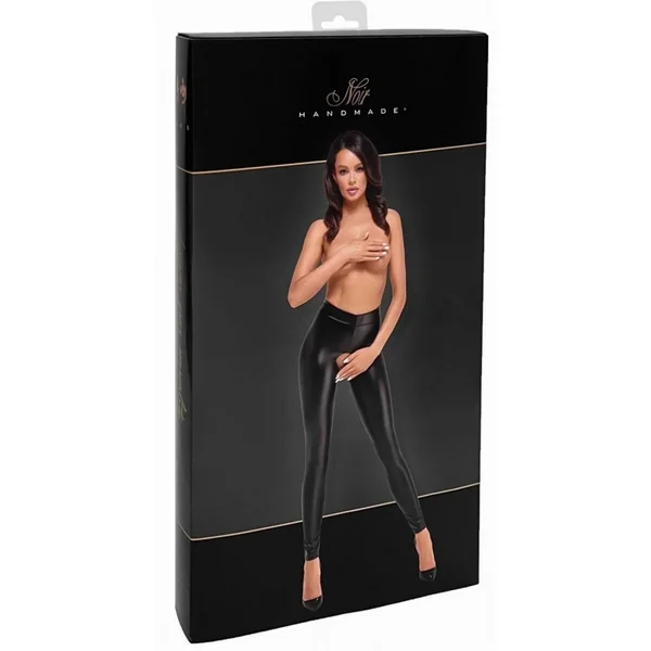 Leggings taboo ouvert - Noir Obsessive
