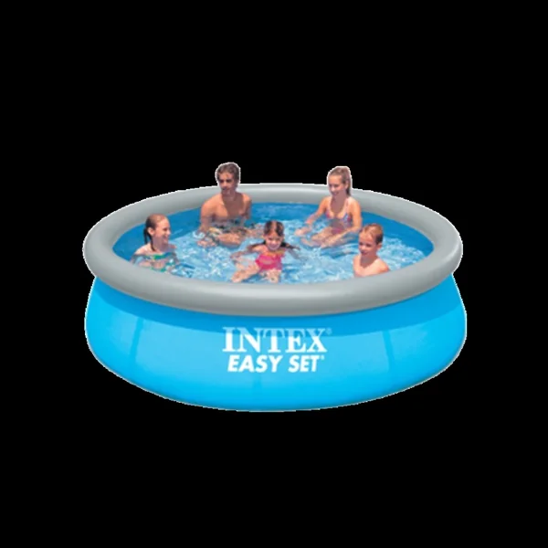 Liner piscine autostable boudin gris 2,44 x 0,76 m
