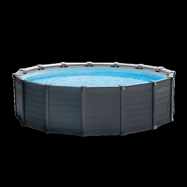 Liner piscine Séquoïa/Graphite 4,78 x 1,24 m et Prism Frame 4,57 x 1,22 m