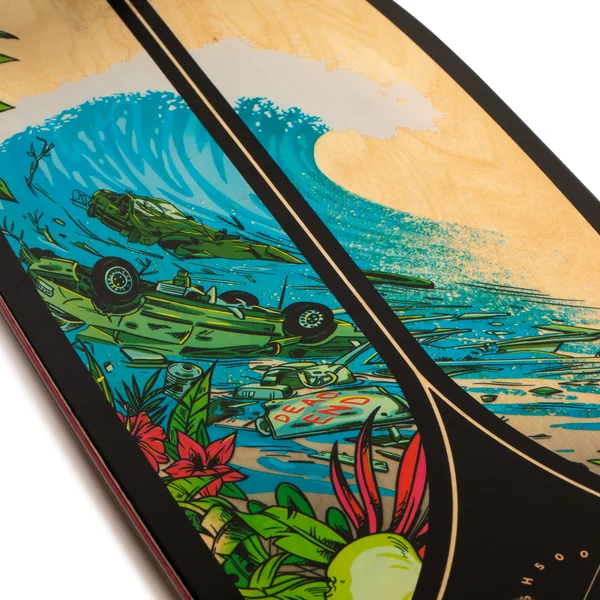 Longboard fish 500 noir