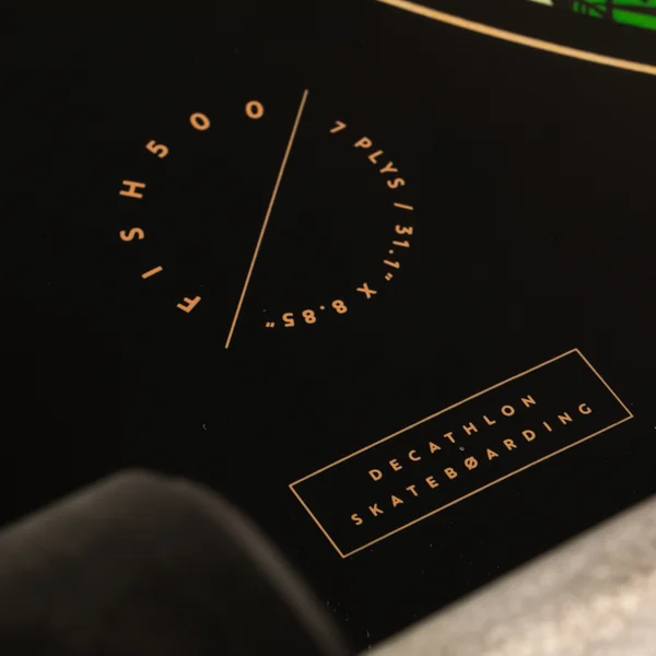 Longboard fish 500 noir