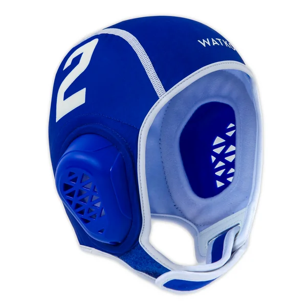 Lot de 15 bonnets water polo junior easyplay bleu