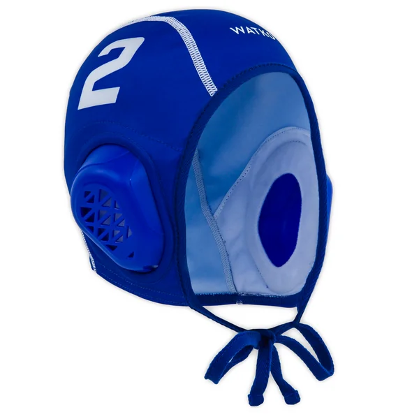 Lot de 16 bonnets water polo wp900 adulte bleu