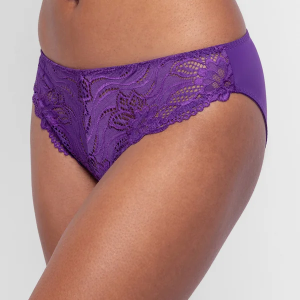 lot de 2 culottes violette et blanche Dorina