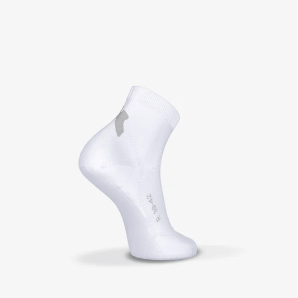 Lot de 2 paires de chaussettes de running run500 fines mid