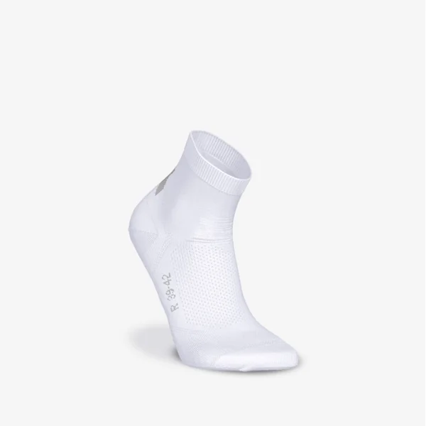 Lot de 2 paires de chaussettes de running run500 fines mid