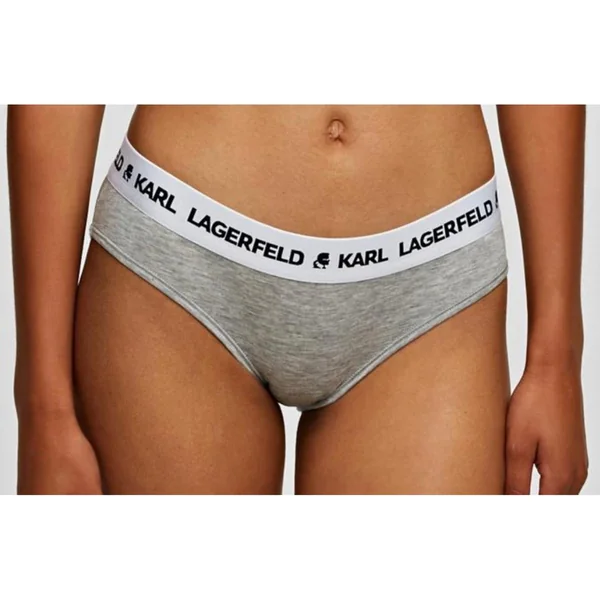 Lot de 2 Shorties Logotypés Gris Karl Lagerfeld