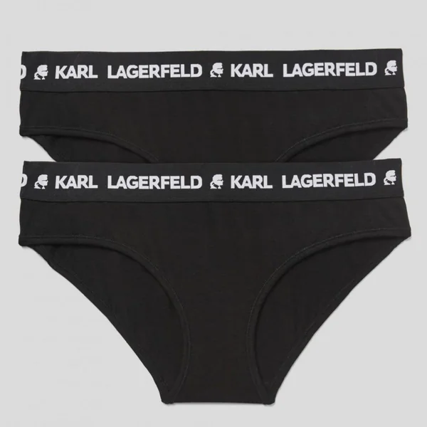 Lot de 2 Shorties Logotypés Noirs Karl Lagerfeld