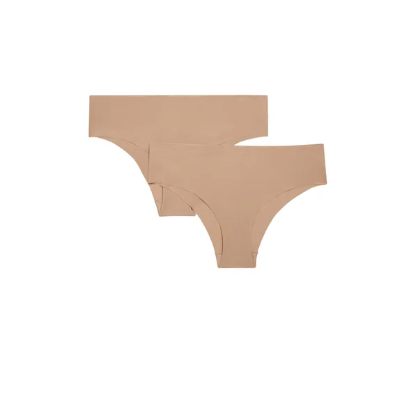 Lot de 2 shortys en microfibre