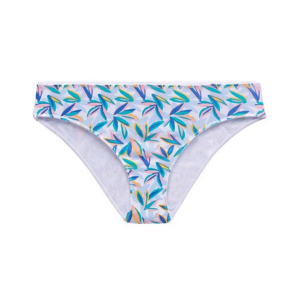 Lot de 2 slips en coton bleu Clem Morgan Lingerie