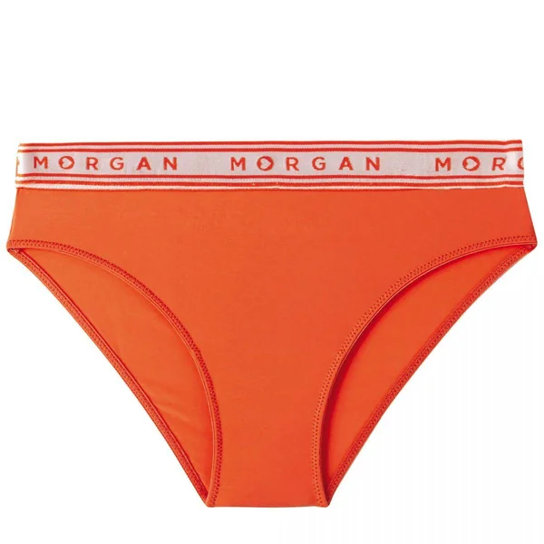 Lot de 2 slips - Orange Morgan Lingerie INES en coton Morgan Lingerie