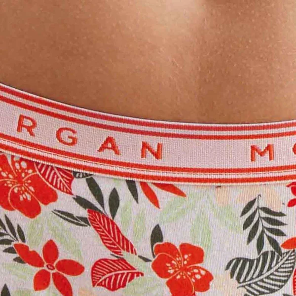 Lot de 2 slips - Orange Morgan Lingerie INES en coton Morgan Lingerie