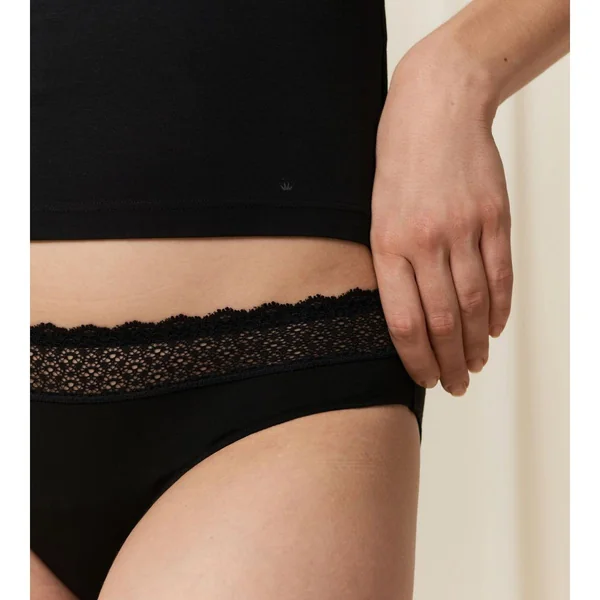 Lot de 2 Slips échancrés Noir Feel of Modal Tai 2P Triumph