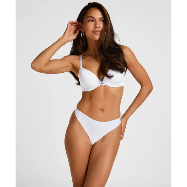 Lot de 2 Strings Invisibles - Blanc