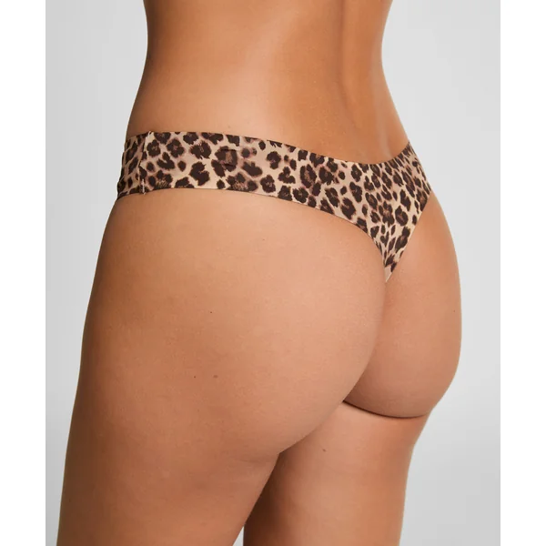 Lot de 2 Strings Invisibles - Noir