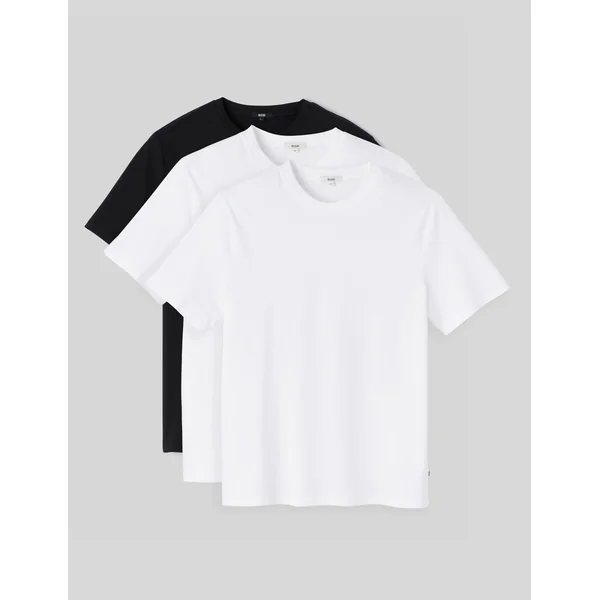 Lot de 3 basiques unis Blanc