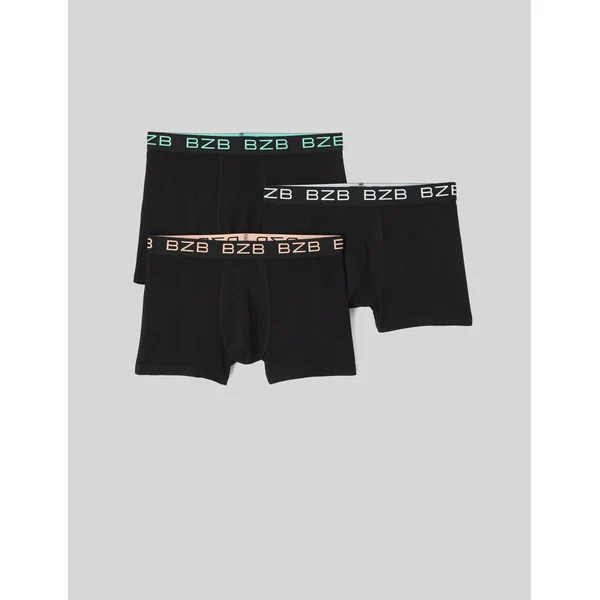 Lot de 3 boxers contratsté Noir