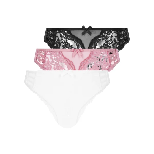 Lot de 3 culottes brésiliennes Belle - Rose