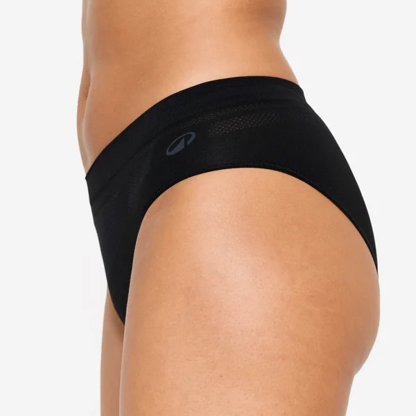 Lot de 3 culottes sans coutures Femme, Noir/Rose/Sauge