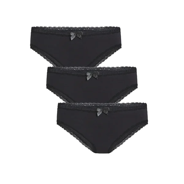 Lot de 3 Georgia - Noir