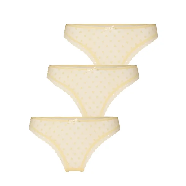 Lot de 3 Strings Phoebe - Rose