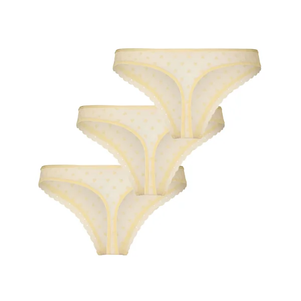 Lot de 3 Strings Phoebe - Rose