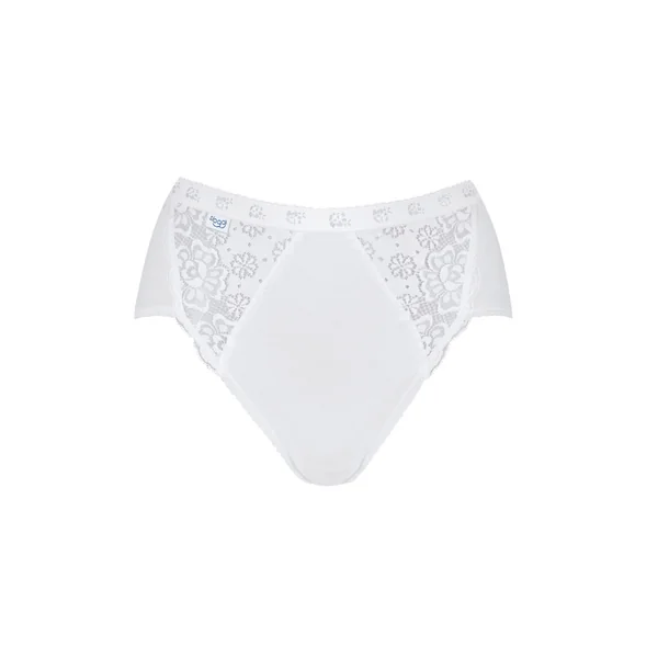 Lot de 4 culottes classiques Sloggi Chic Blanc en coton Sloggi