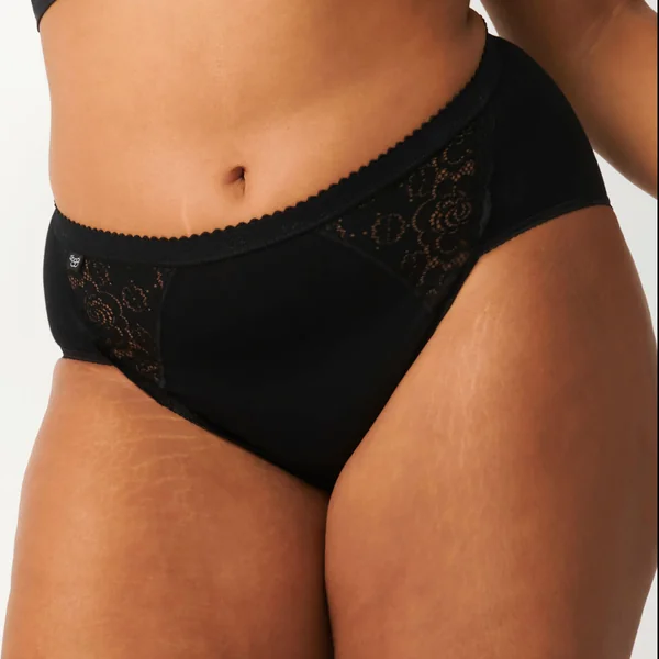 Lot de 4 culottes classiques Sloggi Chic Noires Sloggi