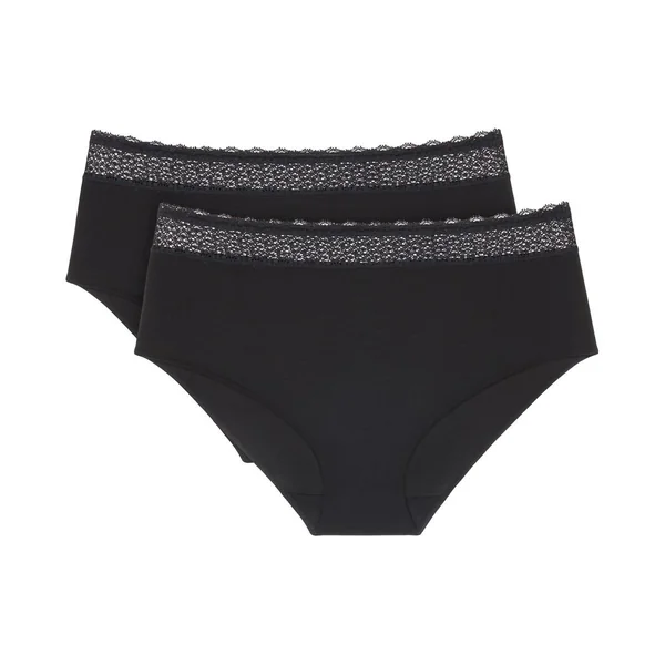 Lot de deux culottes midi noires Triumph