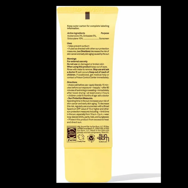Lotion Solaire pour le Visage Original Glow SPF 30 Sun Bum
