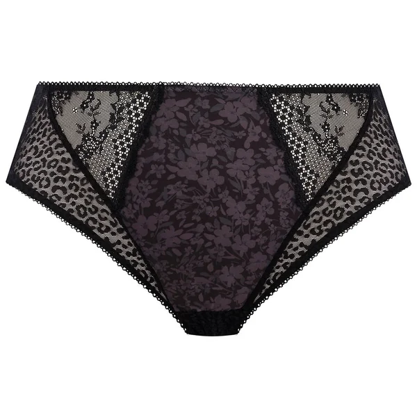 LUCIE Slip jambe échancrée black Elomi