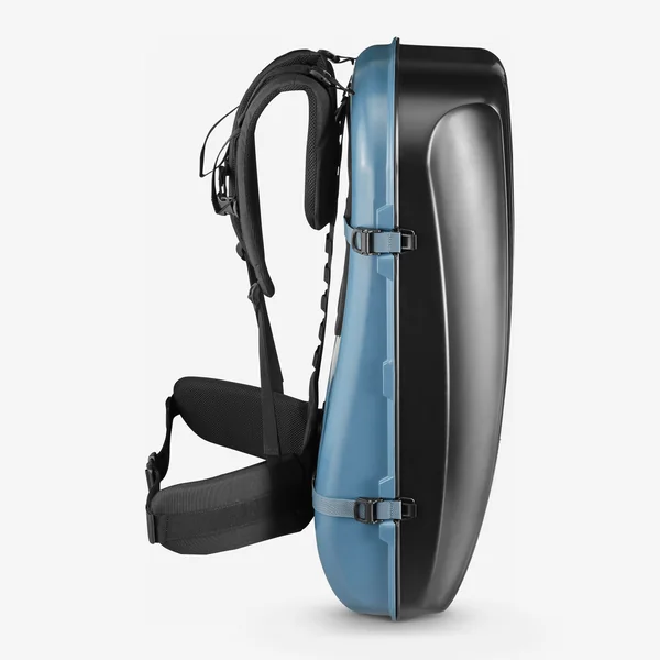 Luge à porter en sac à dos de randonnée adulte, Reverslide 900 gris