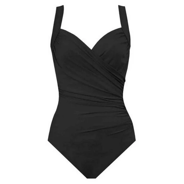 Maillot de bain 1 pièce Bonnets Mousse Armatures - Noir Miraclesuit DD CUP SOLIDS Miraclesuit