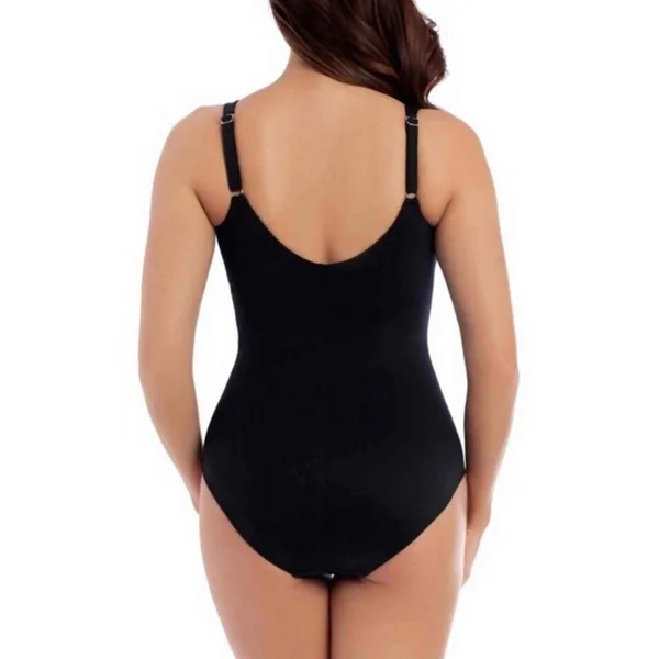 Maillot de bain 1 pièce Bonnets Mousse Armatures - Noir Miraclesuit DD CUP SOLIDS Miraclesuit