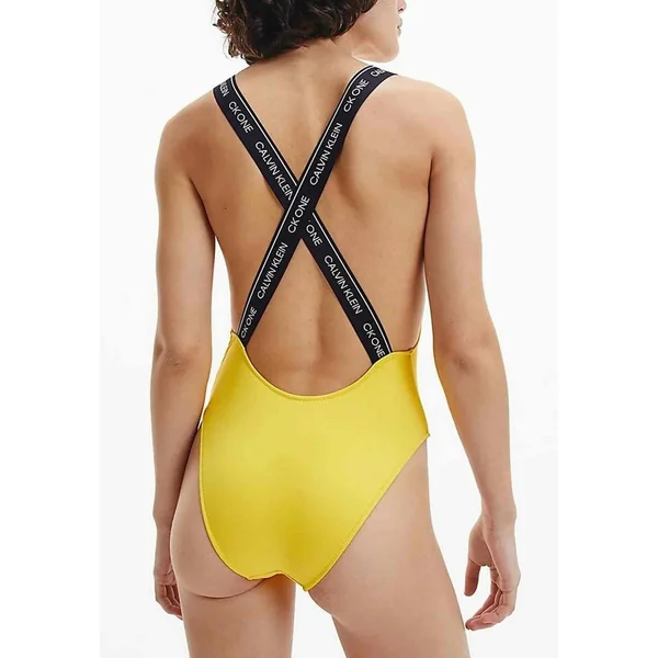 Maillot de bain 1 pièce - Jaune Calvin Klein Underwear
