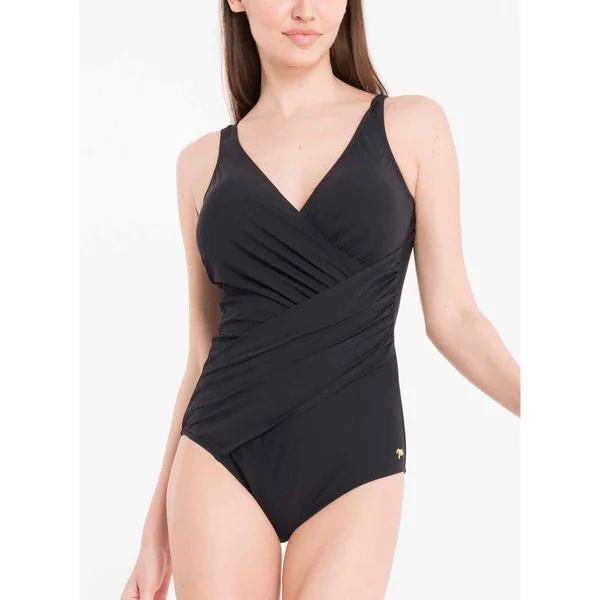 Maillot de bain 1 pièce plongeant - Noir Miradonna by Miraclesuit Athena Miradonna by Miraclesuit